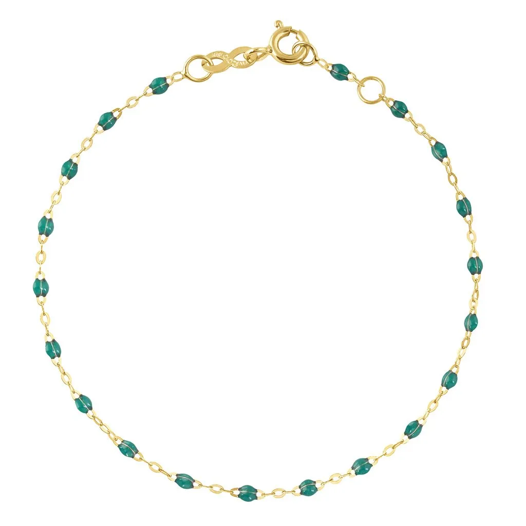 EMERALD GIGI CLASSIC BRACELET-18K YELLOW GOLD