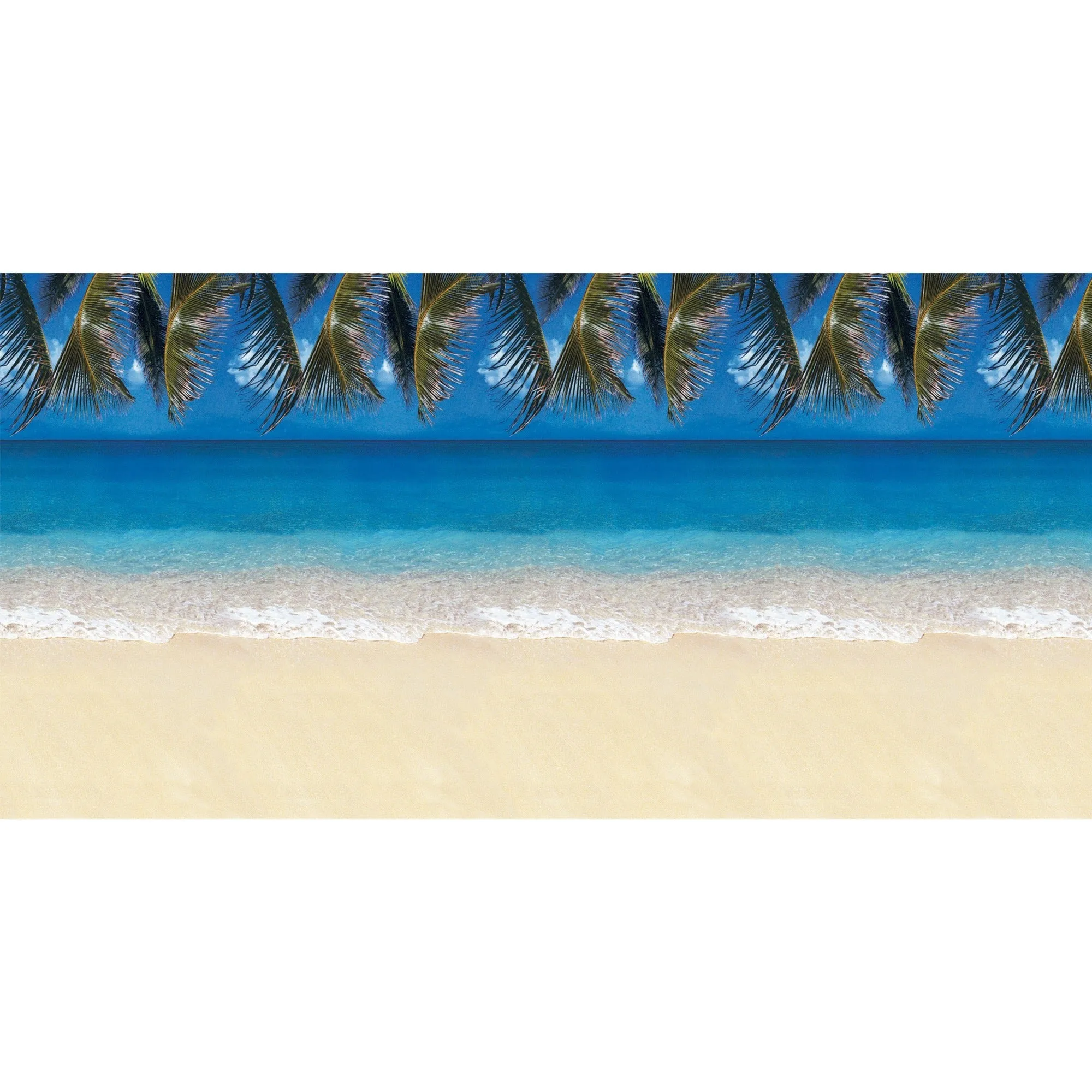 Fadeless Tropical Beach Design Bulletin Board Papers