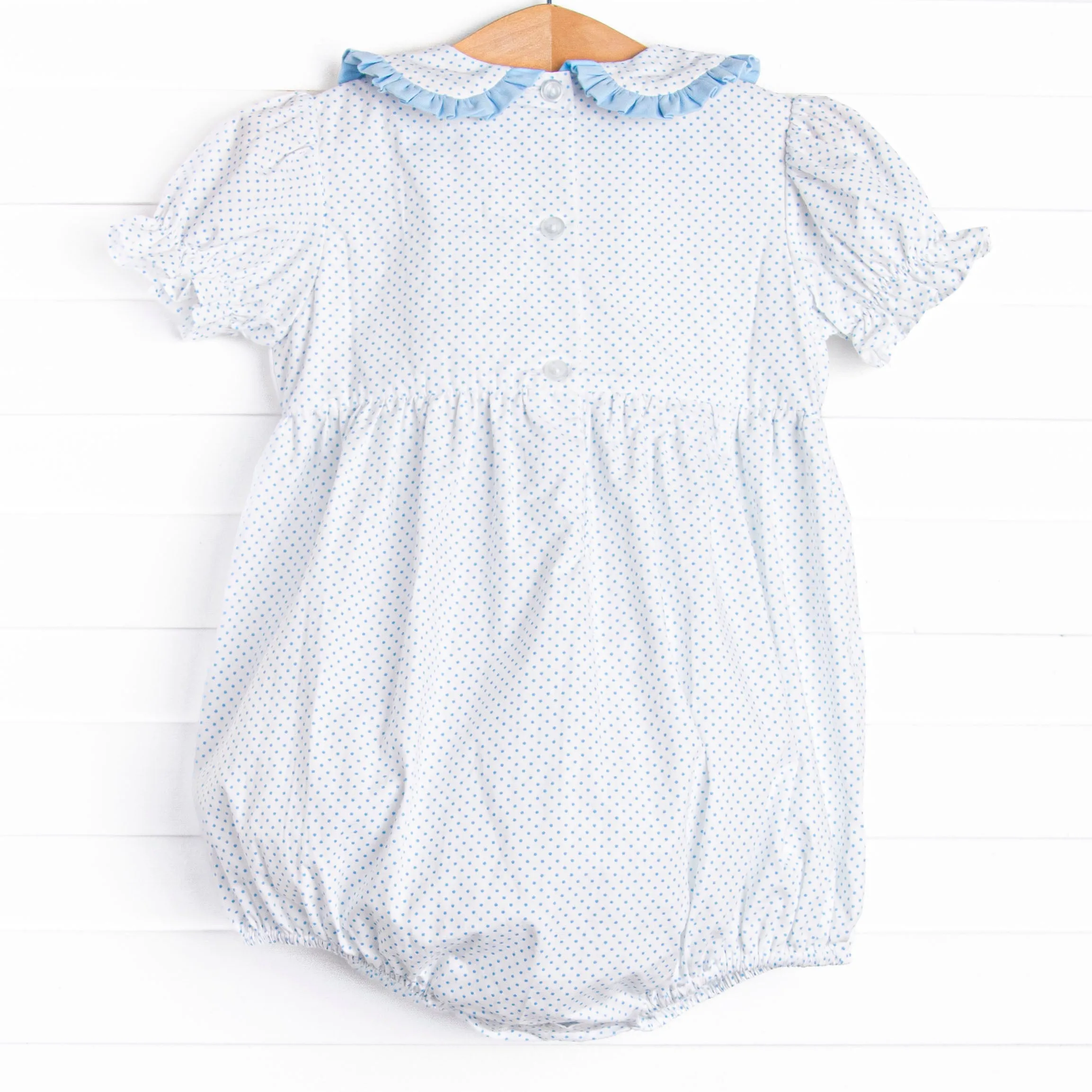 Fairytale Favorites Smocked Bubble, Blue