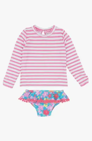 Feather 4 Arrow Sandy Toes Two Piece Swimsuit Prism Pink