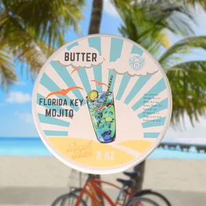 Florida Key Mojito - Beard Butter - Bay Rum Zesty Lime Fresh Mint (retired)