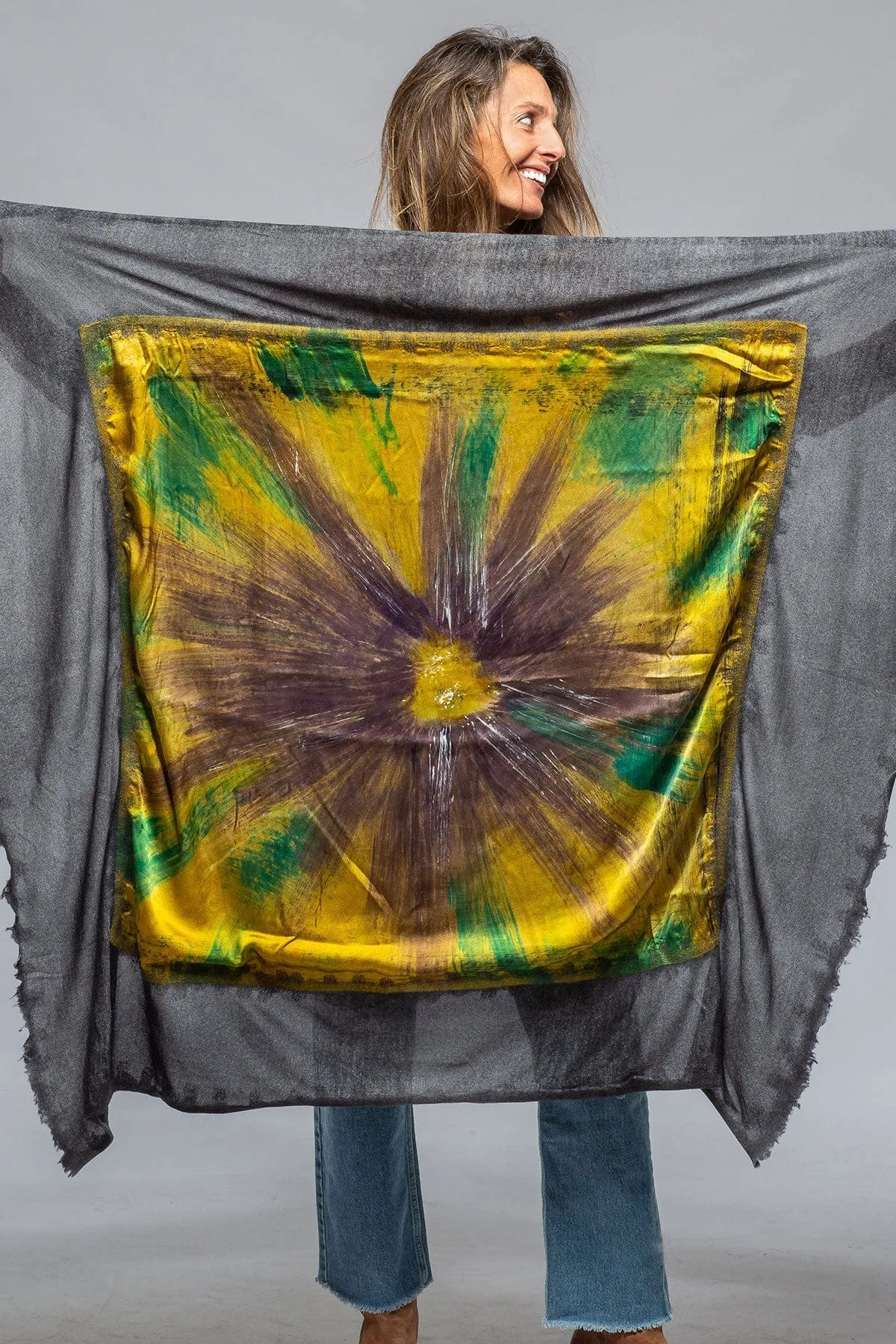 Foulard Scarf, Silk and Cashmere