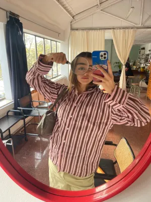 Gabrielle Strawberry Shirt