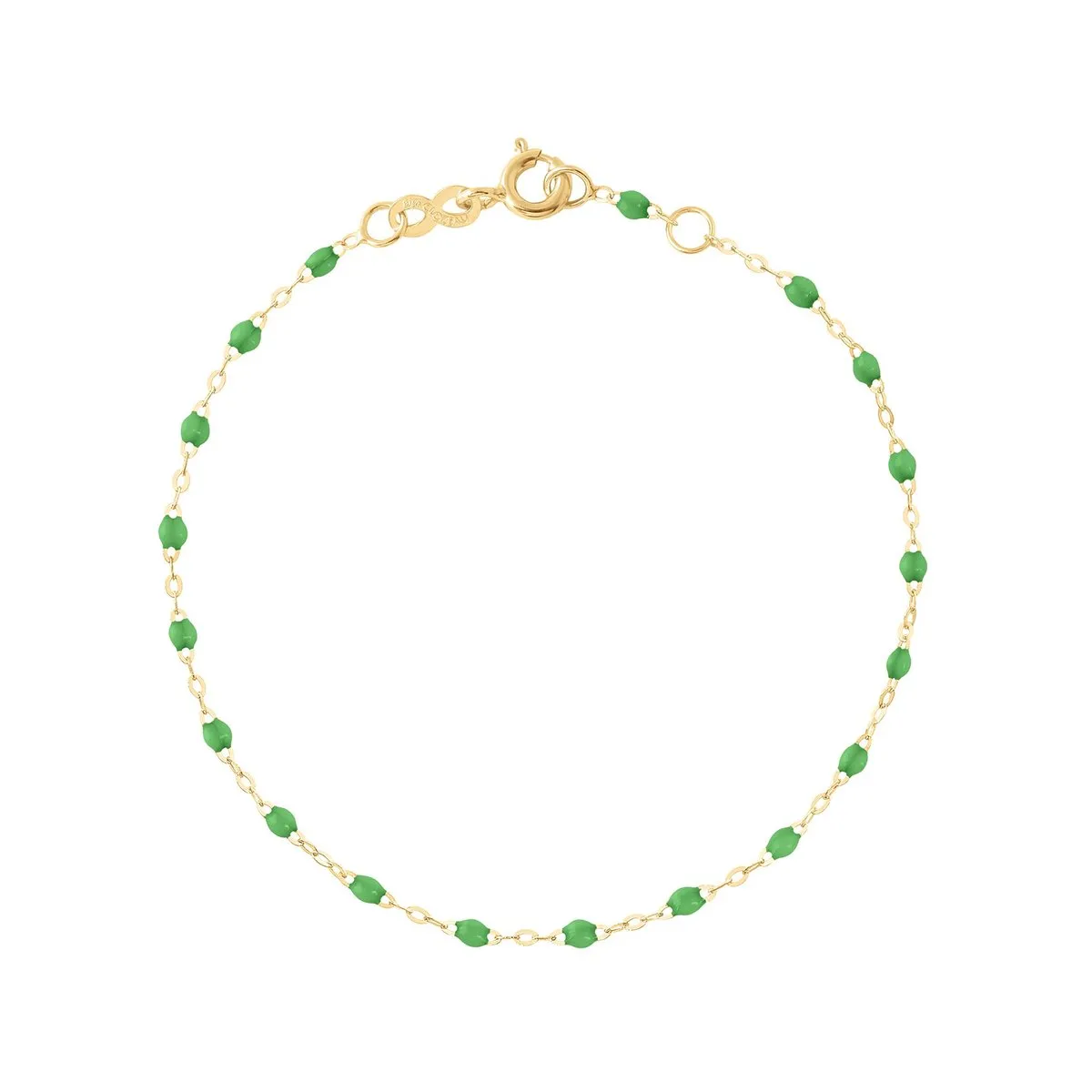 green gigi classic bracelet-18k gold