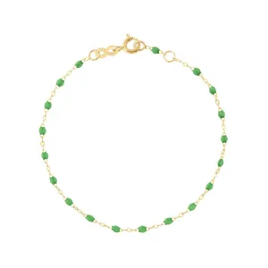 green gigi classic bracelet-18k gold