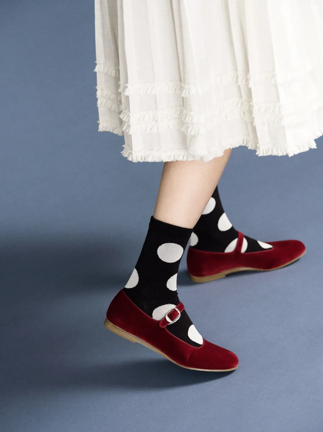 Hansel from Basel Rie Crew Sock (2 Colors)