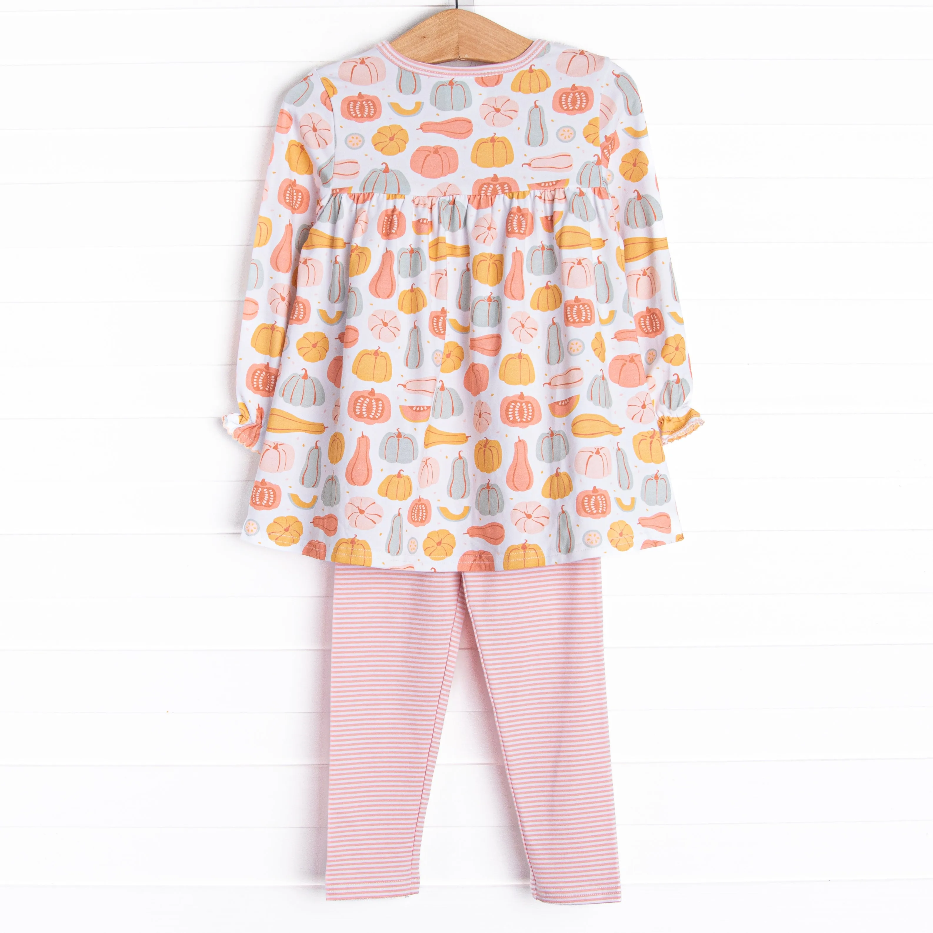 Harvest Season Legging Set, Pink