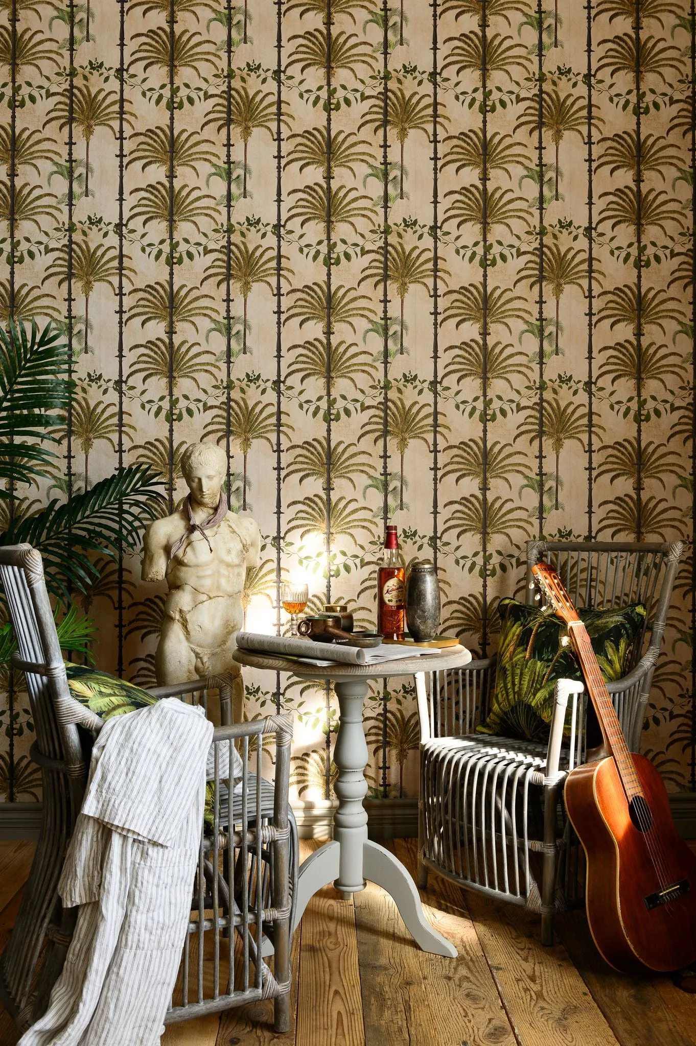HAVANA Taupe Wallpaper