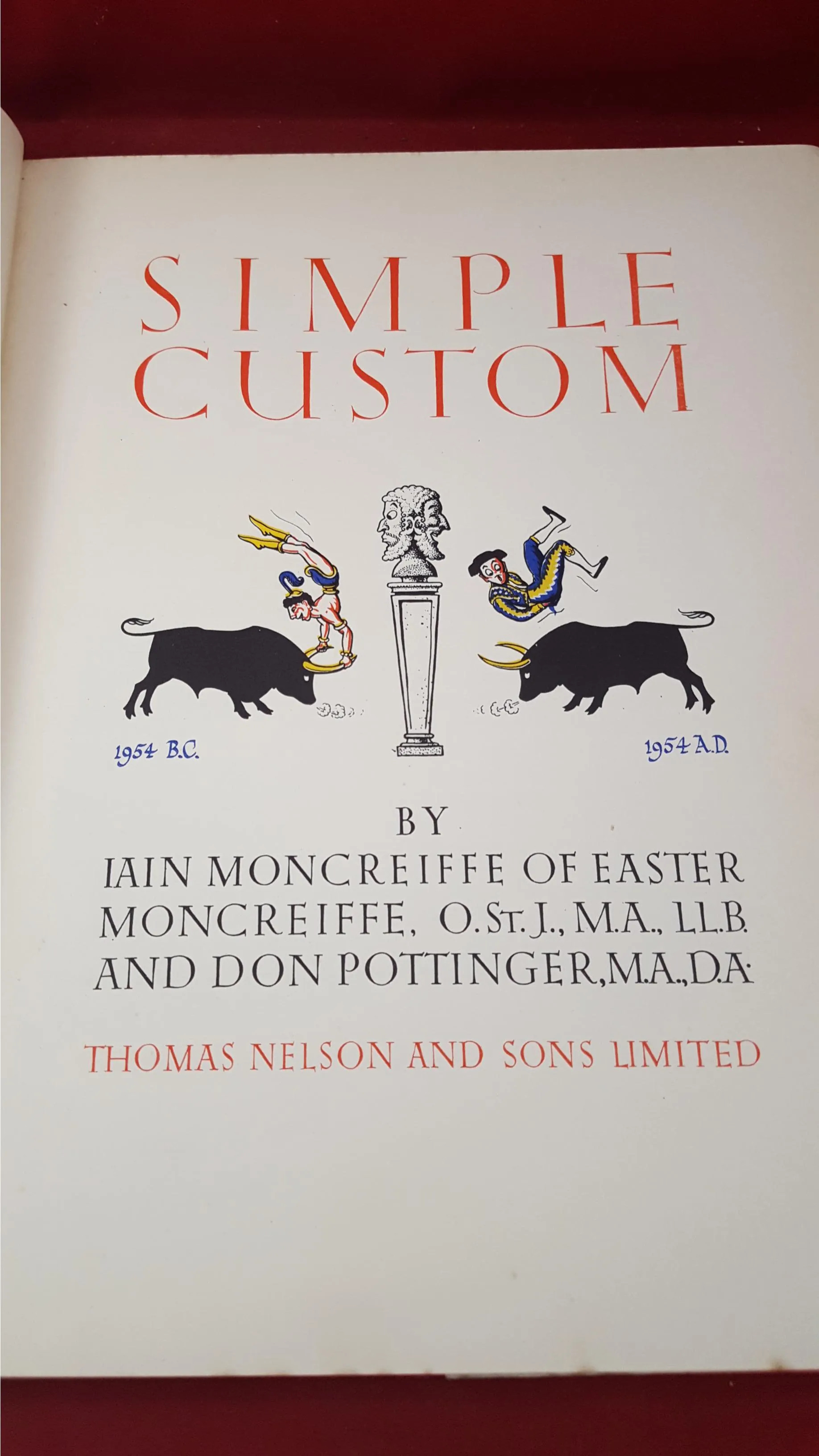 Iain Moncreiffe & Don Pottinger - Simple Custom, Thomas Nelson, 1954