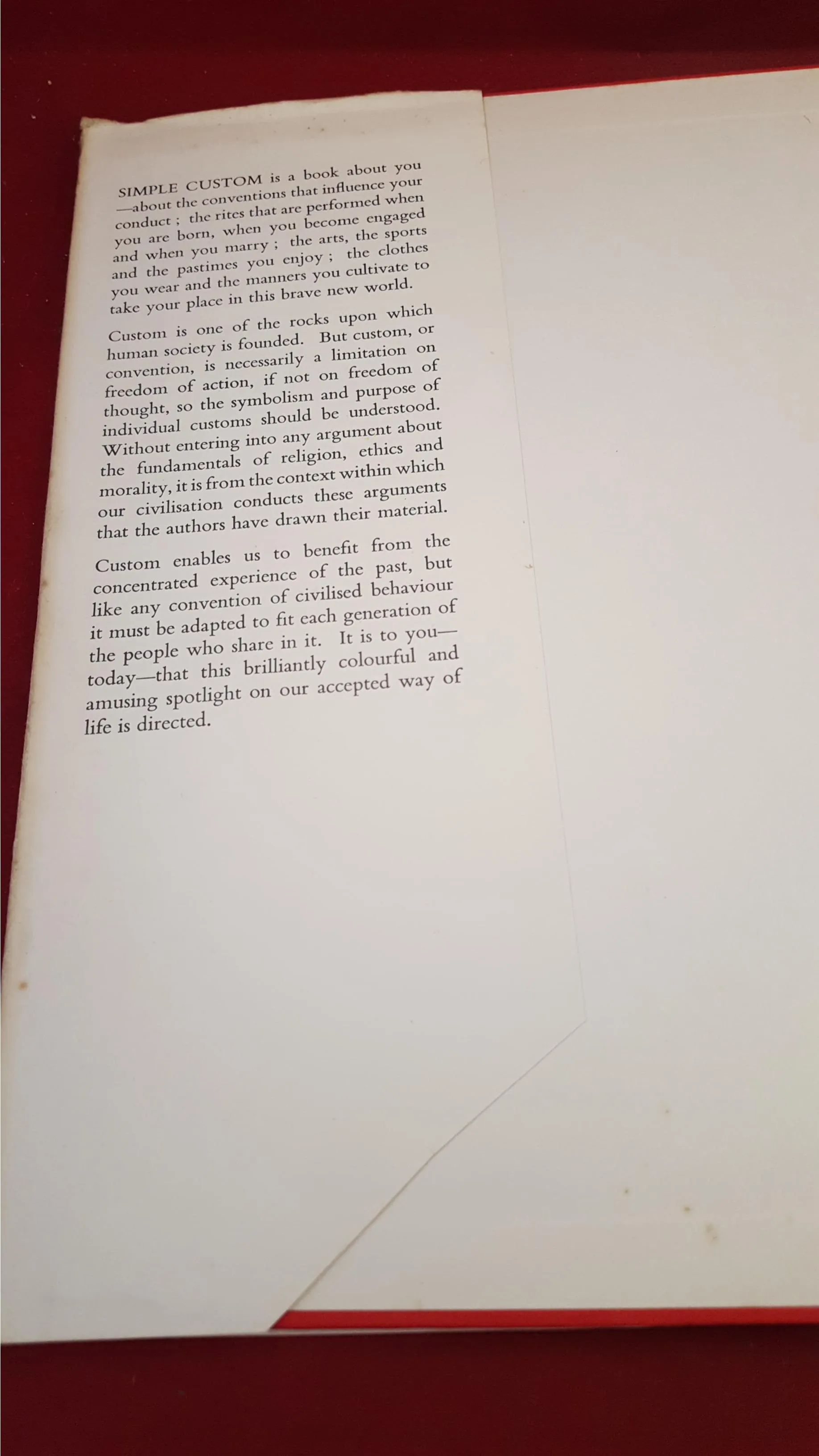 Iain Moncreiffe & Don Pottinger - Simple Custom, Thomas Nelson, 1954