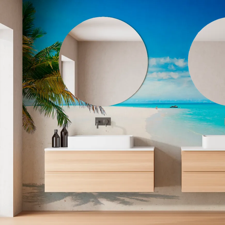 Island in the Sun Wallpaper Mural