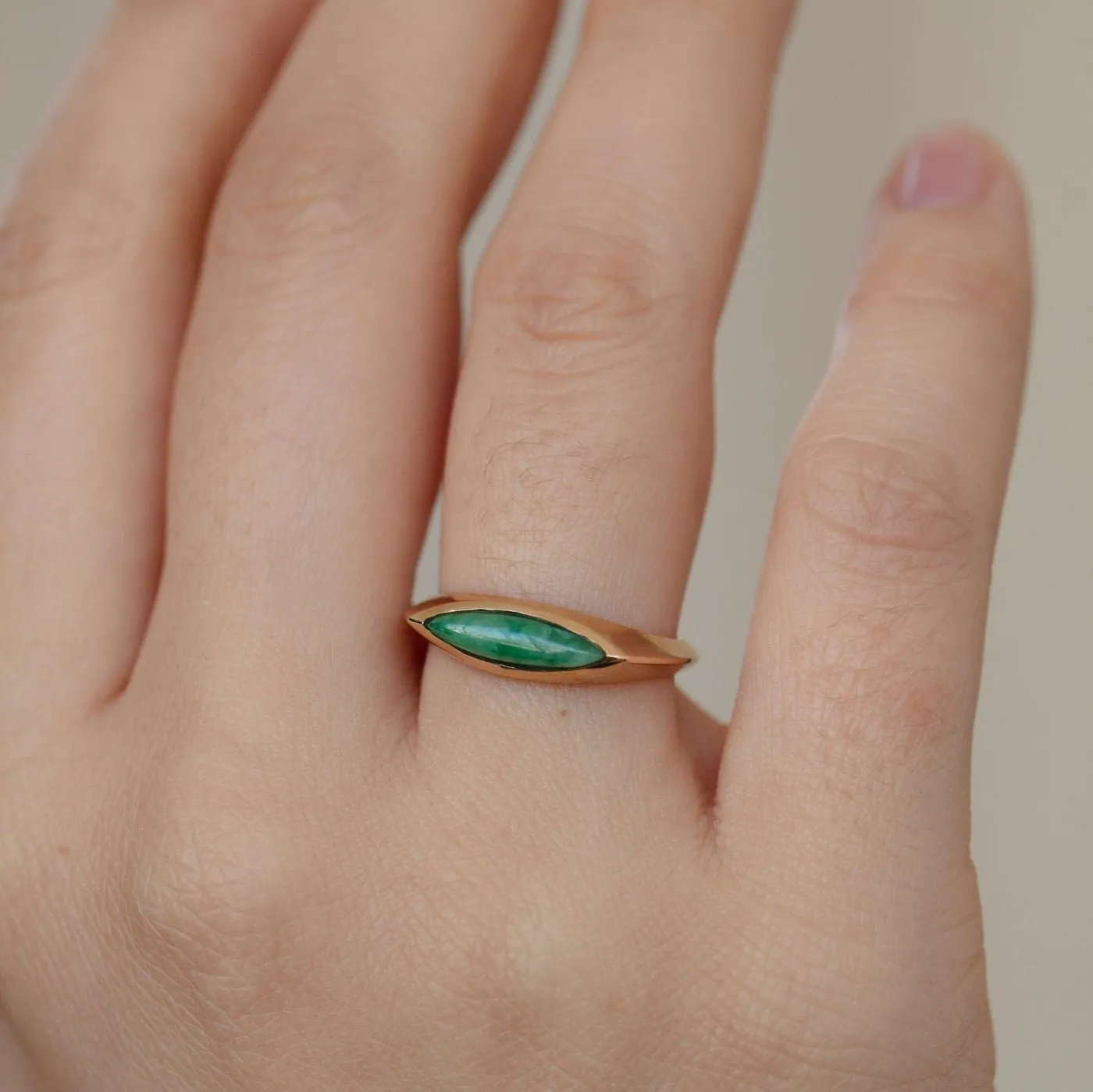 Jadeite Eye Signet