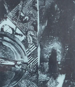JASPER JOHNS "SUMMER BLUE" LITHOGRAPH, 1991