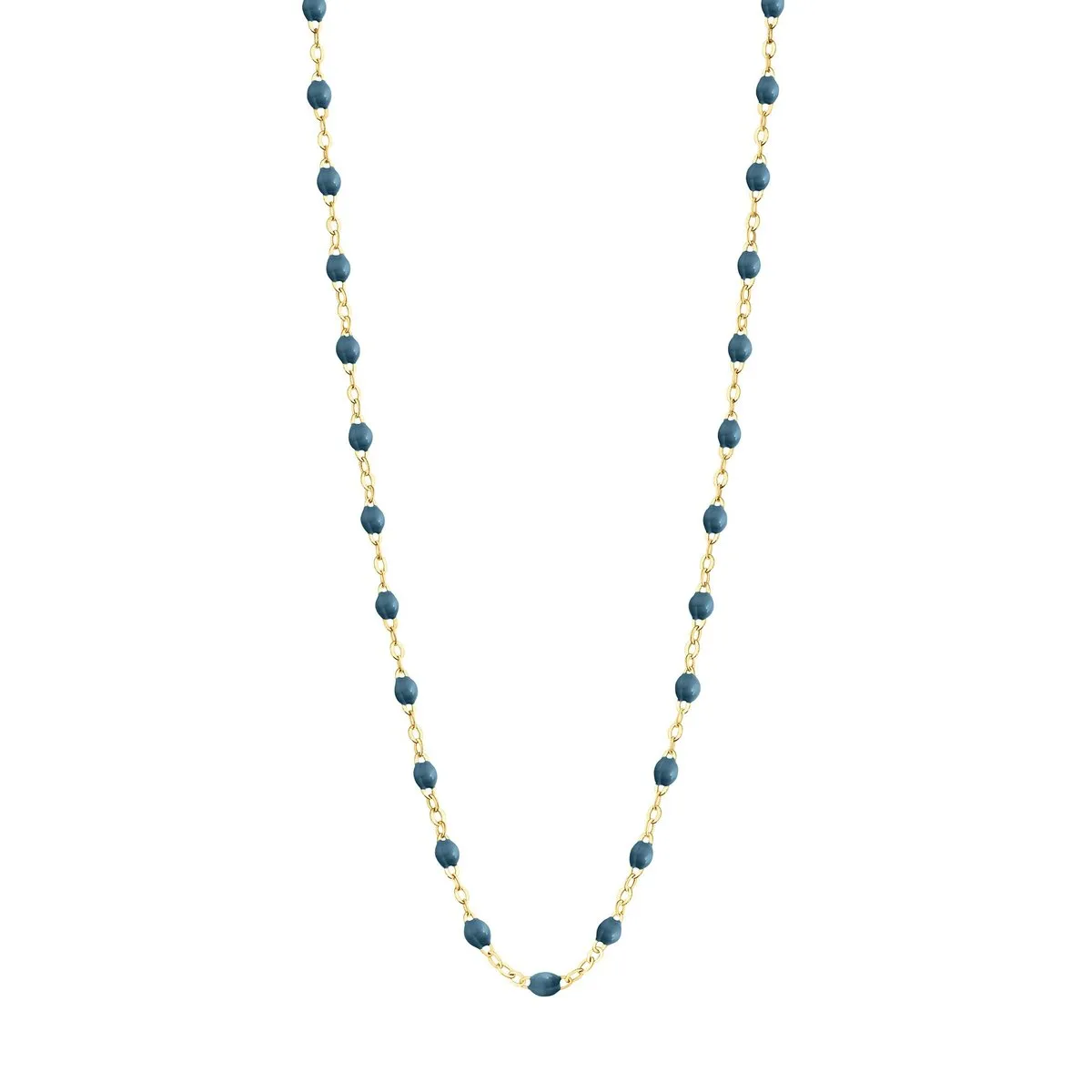 JEANS GIGI CLASSIC NECKLACE 18 INCH- 18K YELLOW GOLD