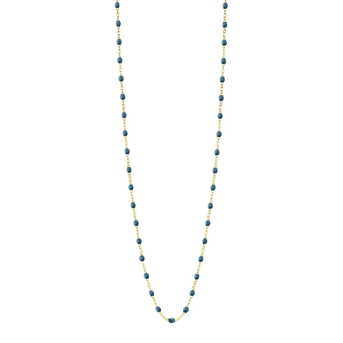 jeans gigi classic necklace 24 inch- 18k yellow gold