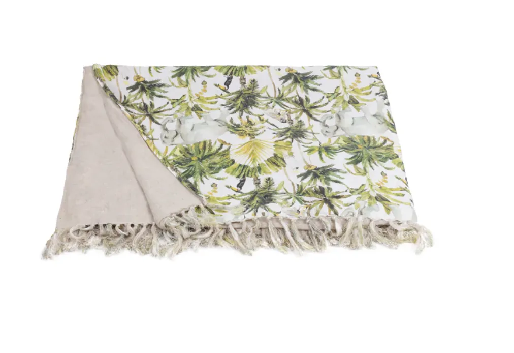 Jungle Throw Blanket