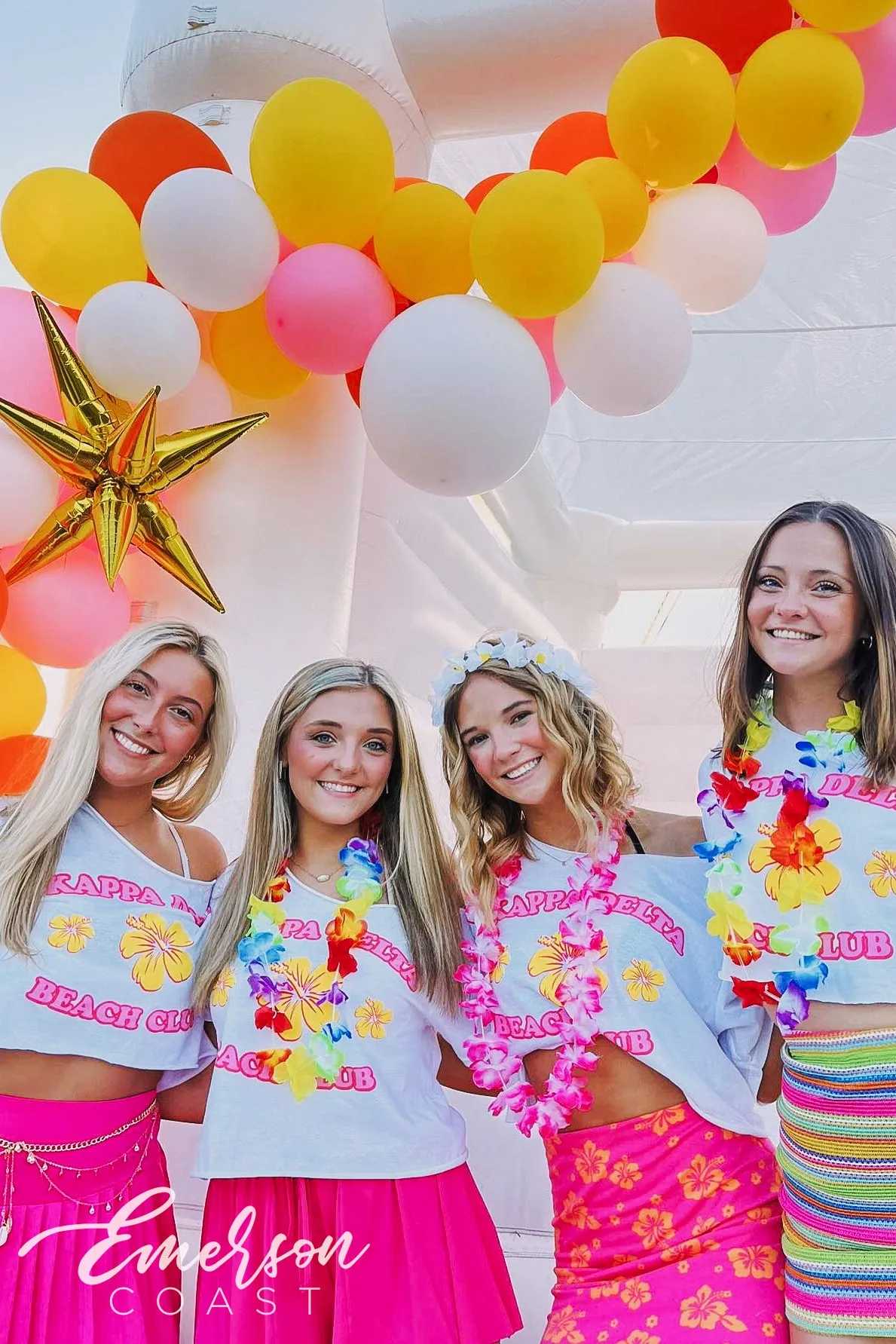 Kappa Delta Beach Club Bid Day Tee