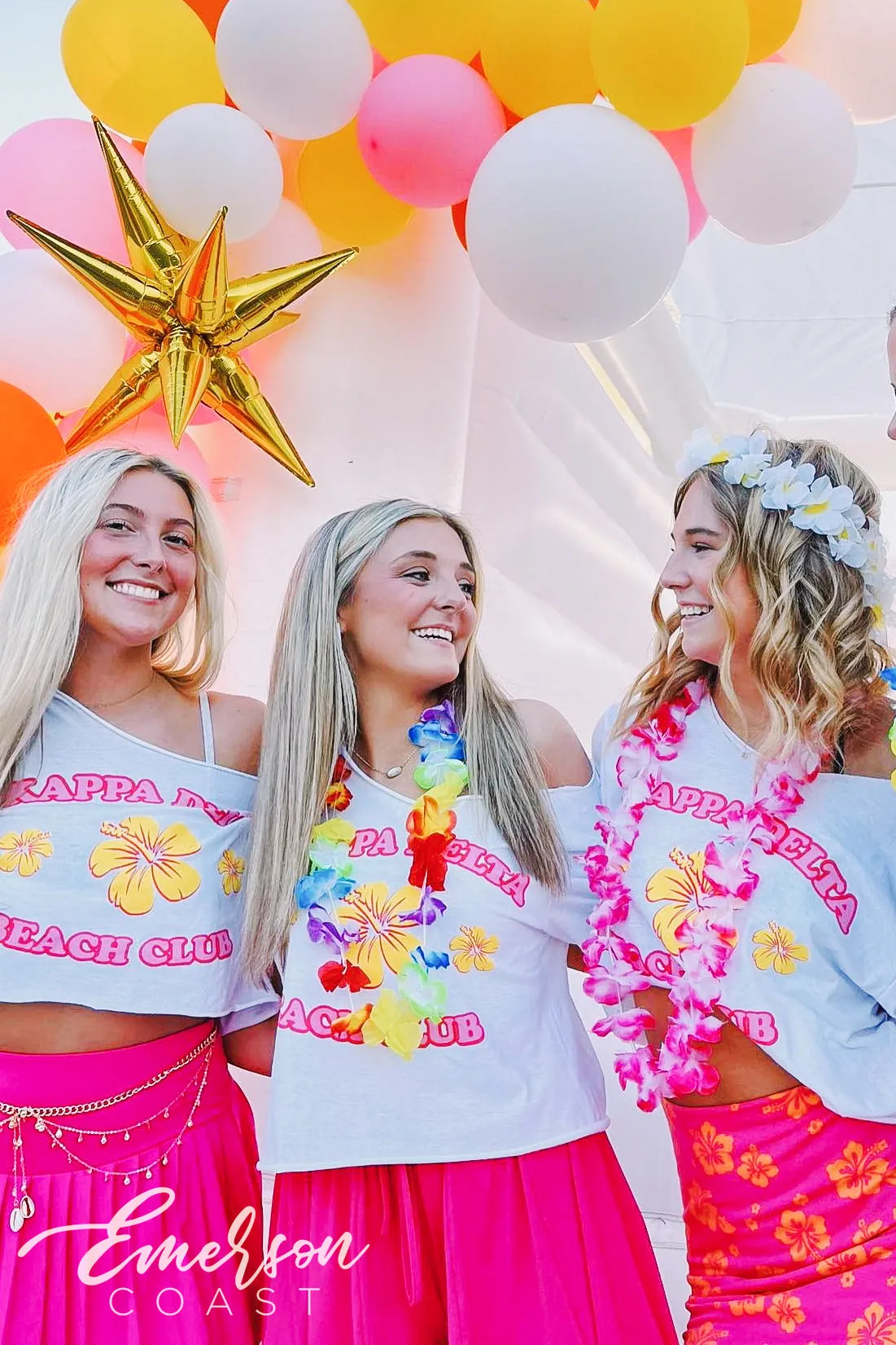 Kappa Delta Beach Club Bid Day Tee