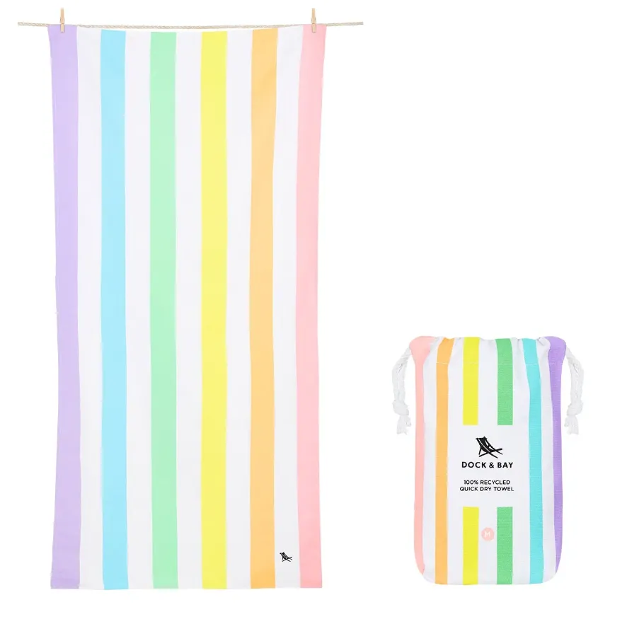 Kids Beach Towel - Unicorn Waves