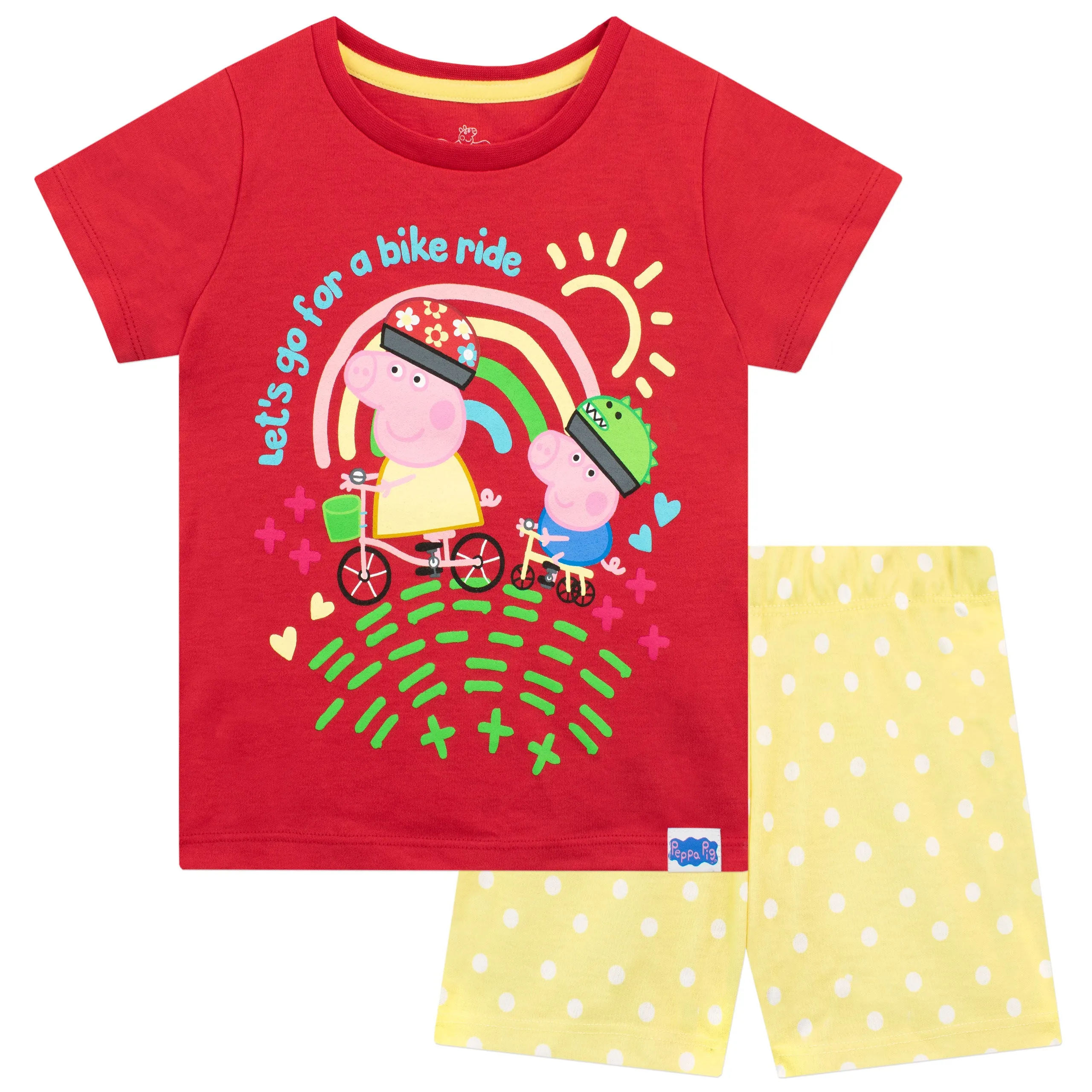 Kids Peppa Pig Short Pyjamas