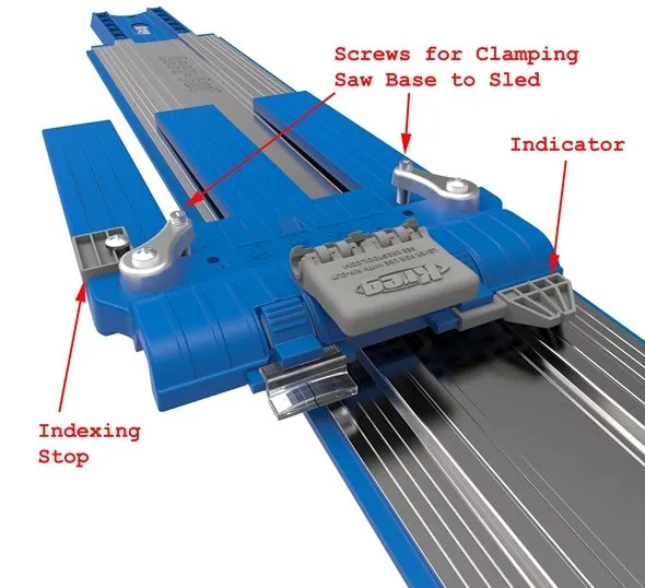 Kreg KMA2700 ACCU-CUT Circular Saw Guide Track System