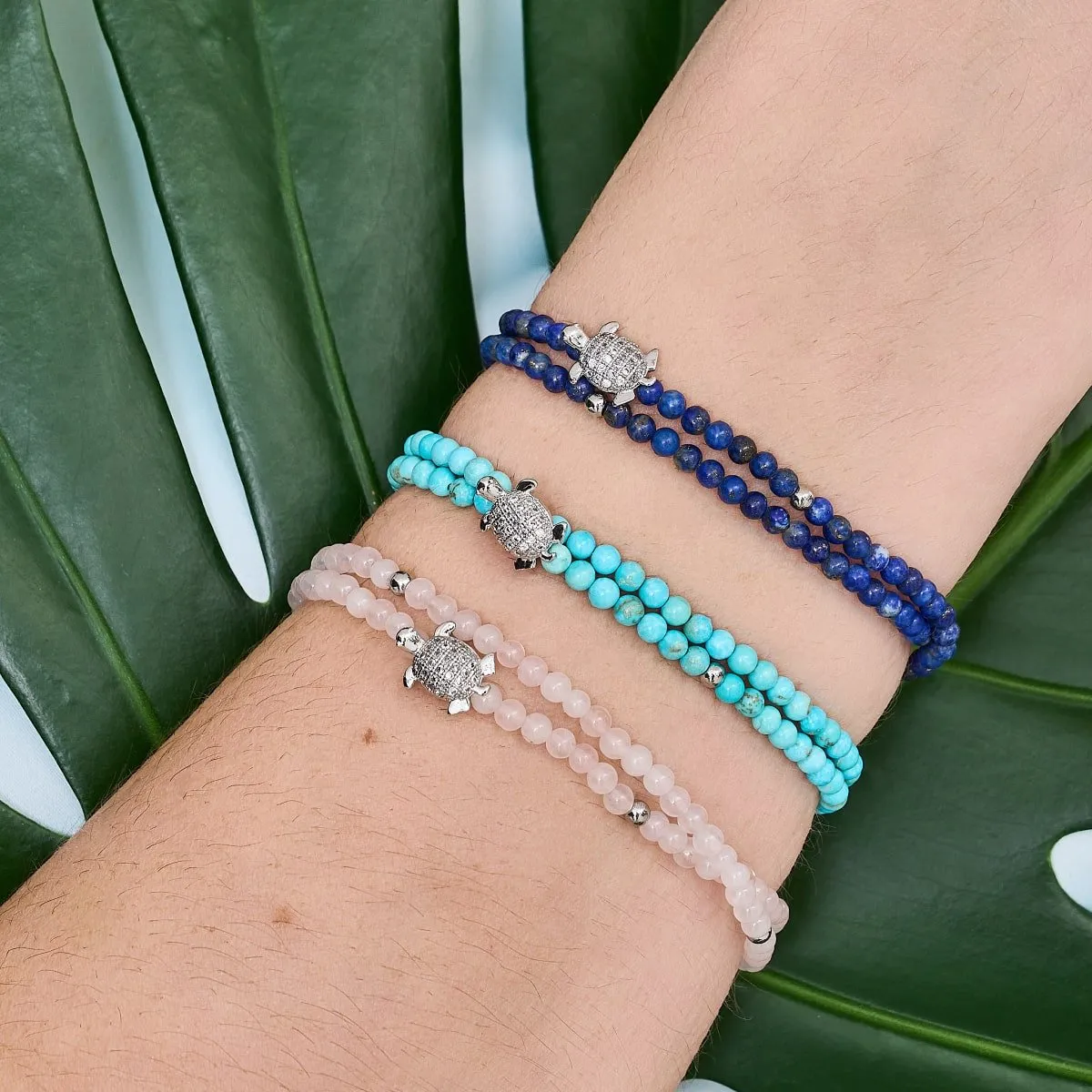 Lapis | Silver | Tortuga Gemstone Wrap