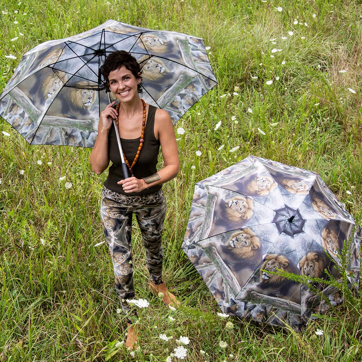 Leo Lion - Zoo Fan Umbrella