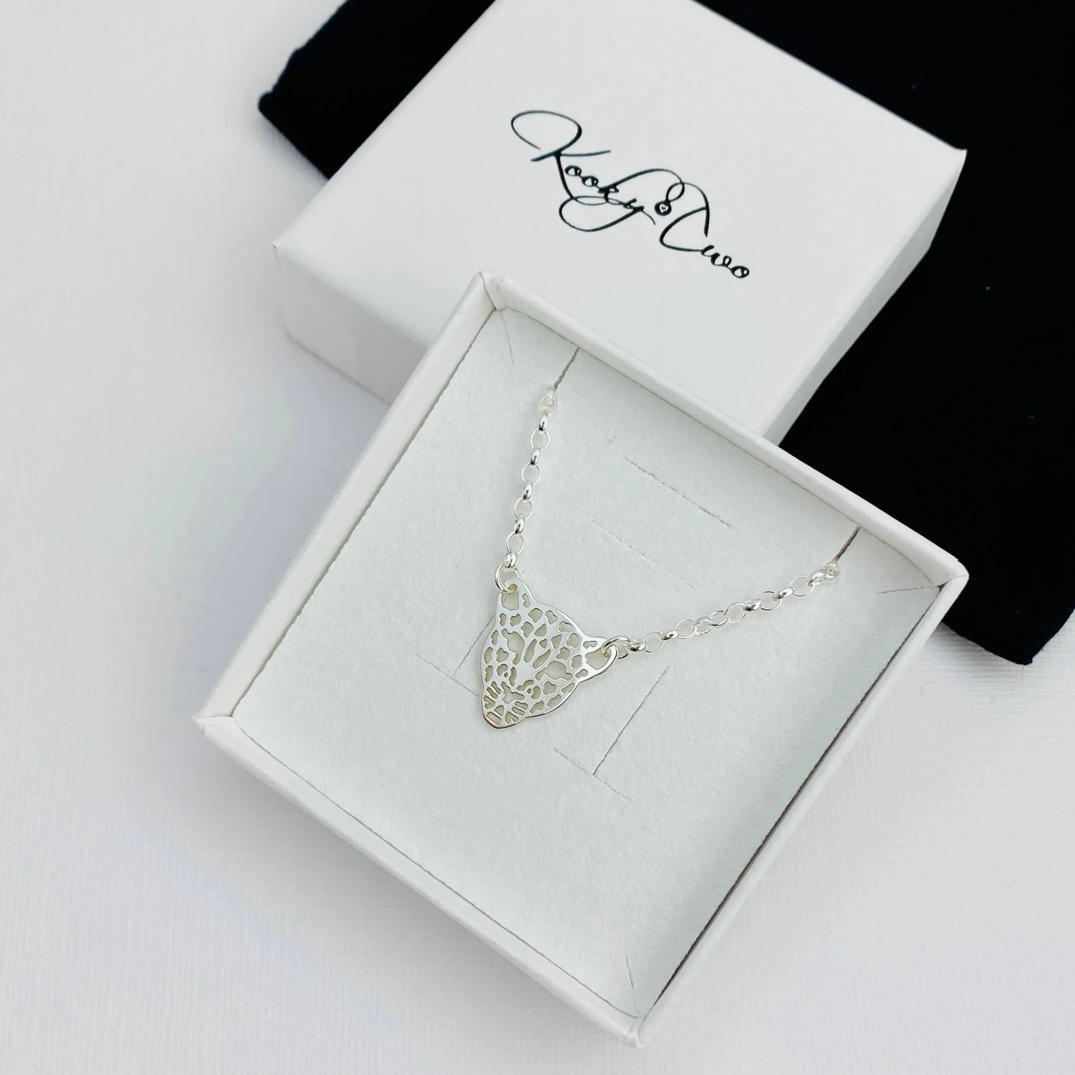 LEO | Silver Leopard Necklace