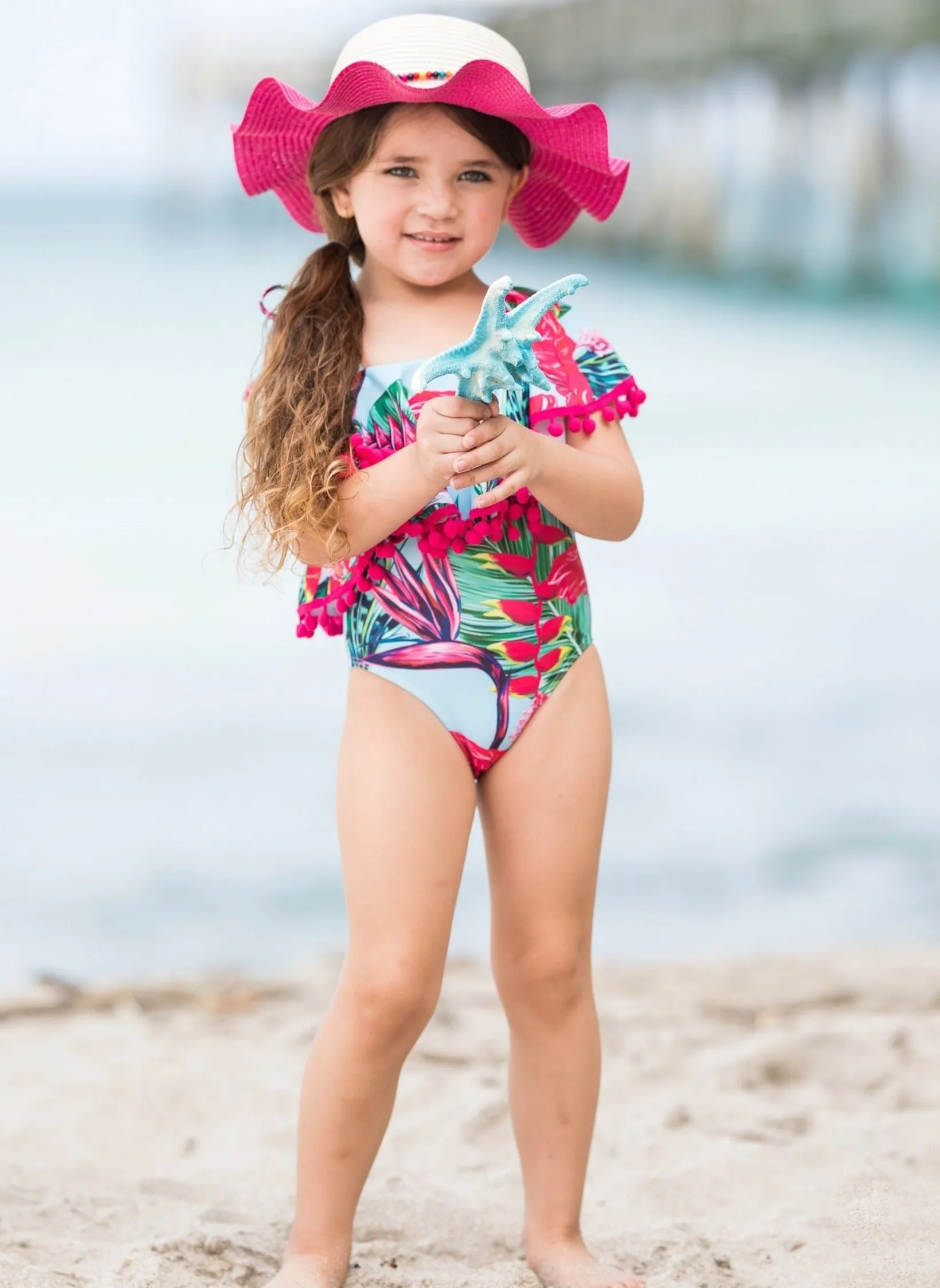 Let's Get Tropical One Piece Swimsuit