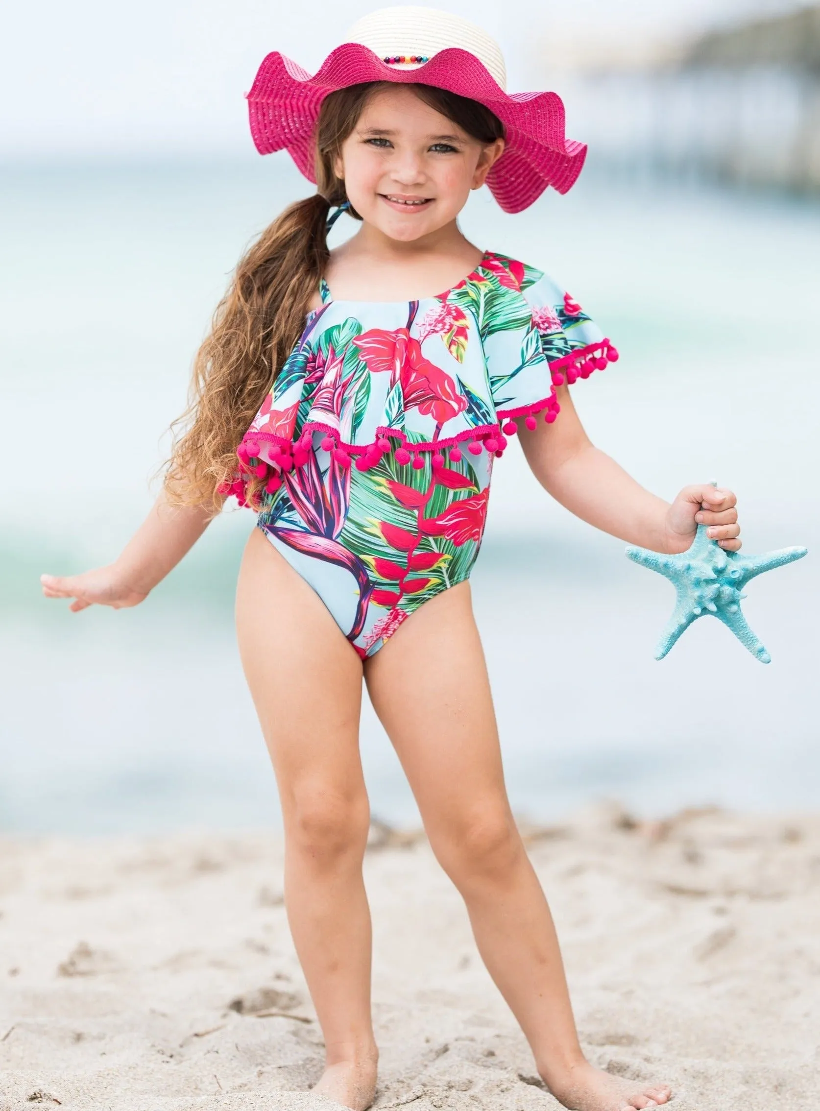Let's Get Tropical One Piece Swimsuit