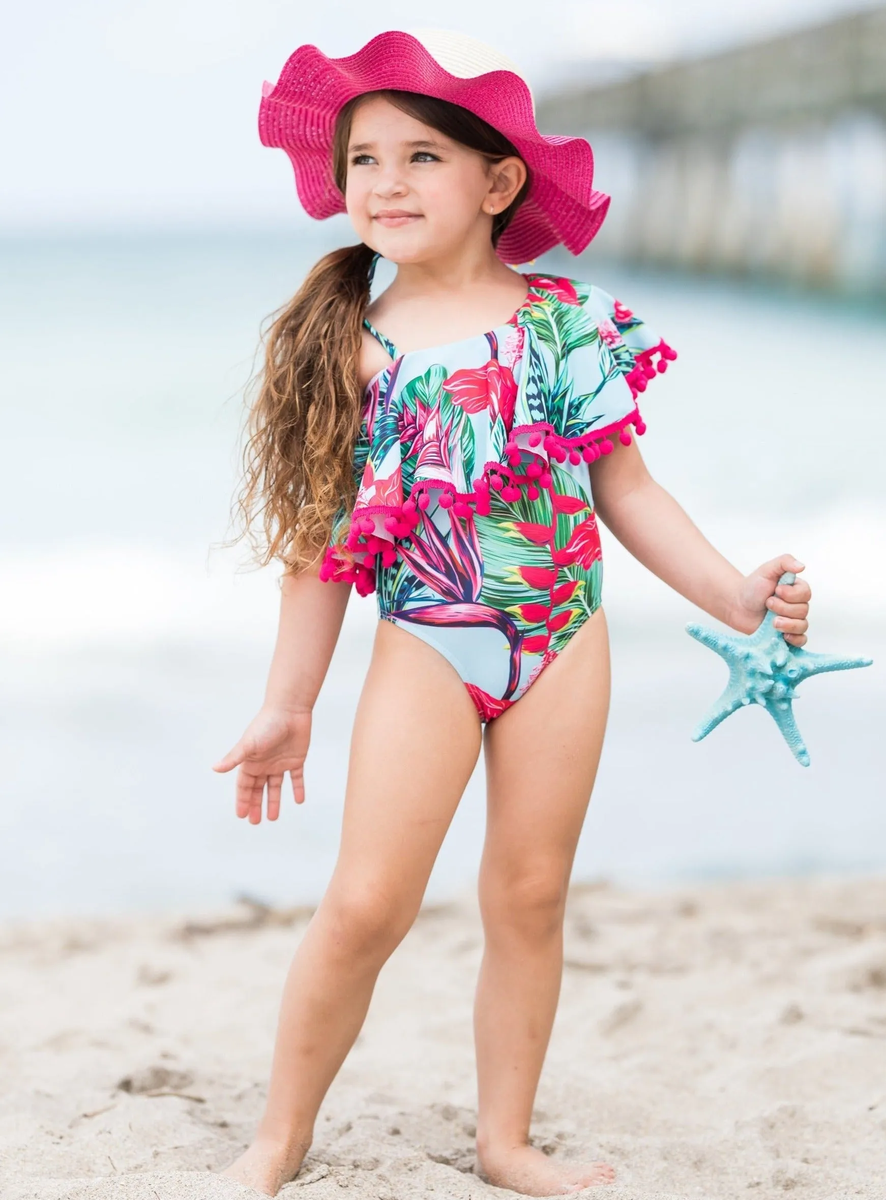 Let's Get Tropical One Piece Swimsuit