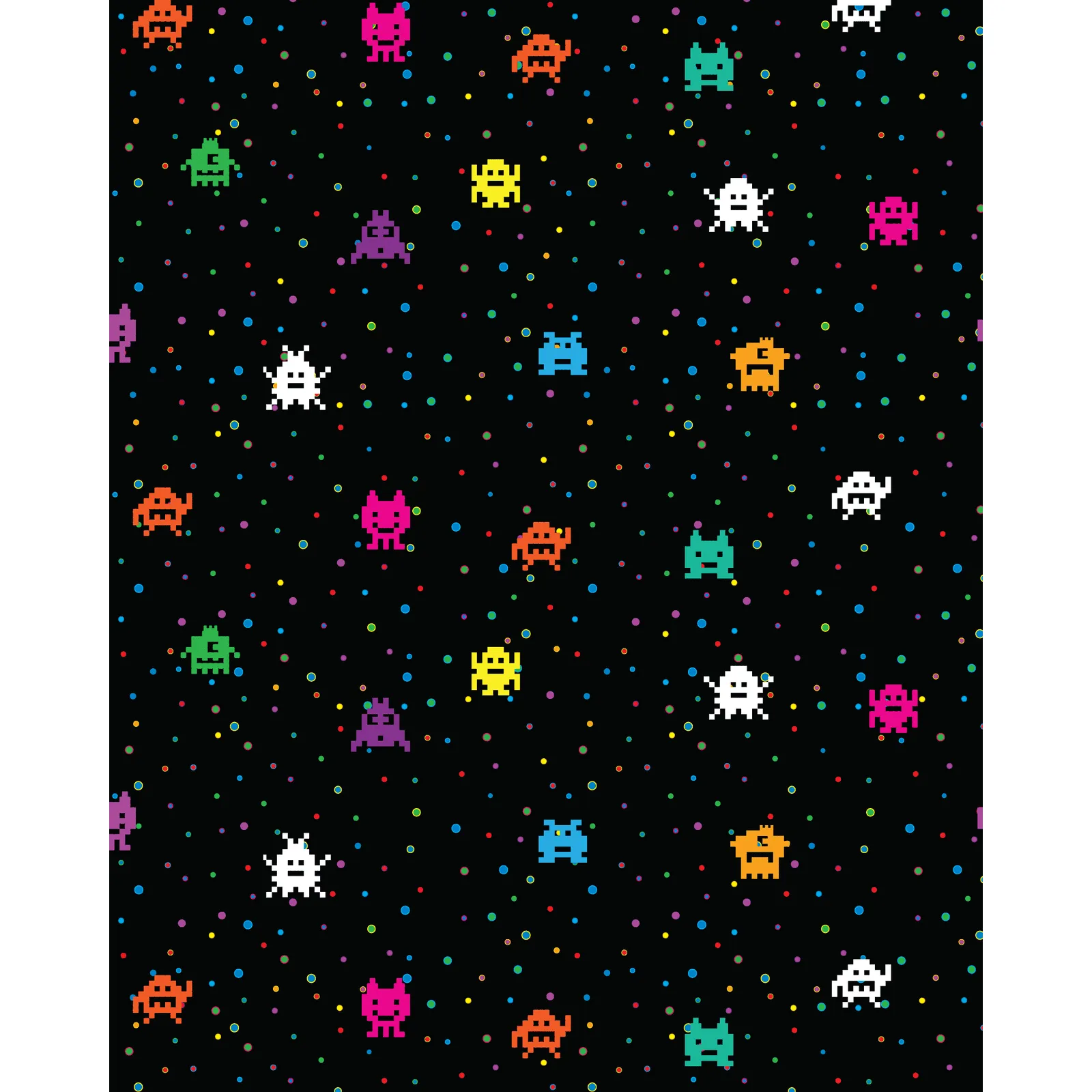 Little Monsters with Colorful Polka Dot Leggings