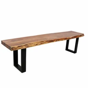 Live Edge Bench