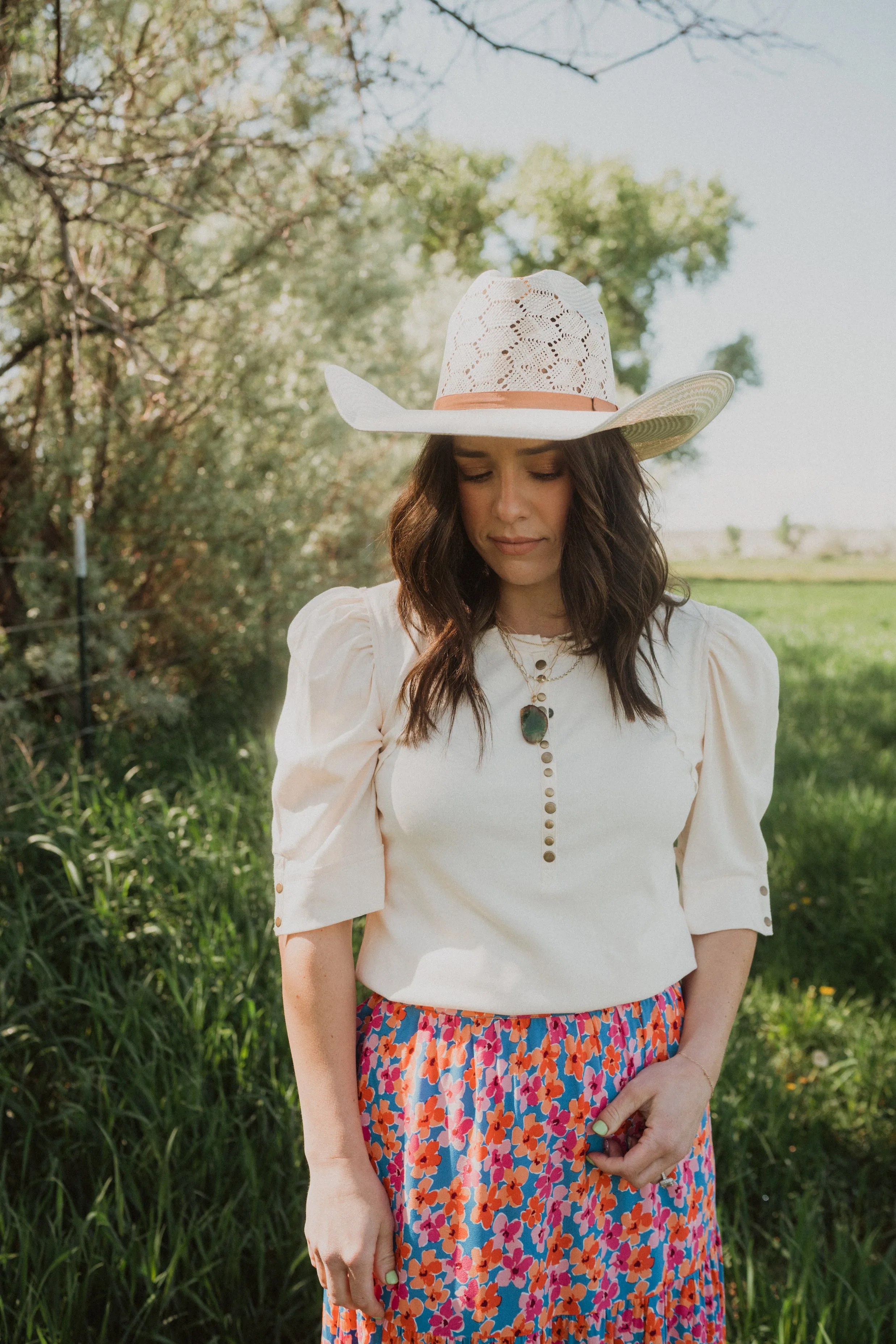 Louisa Top | Cream