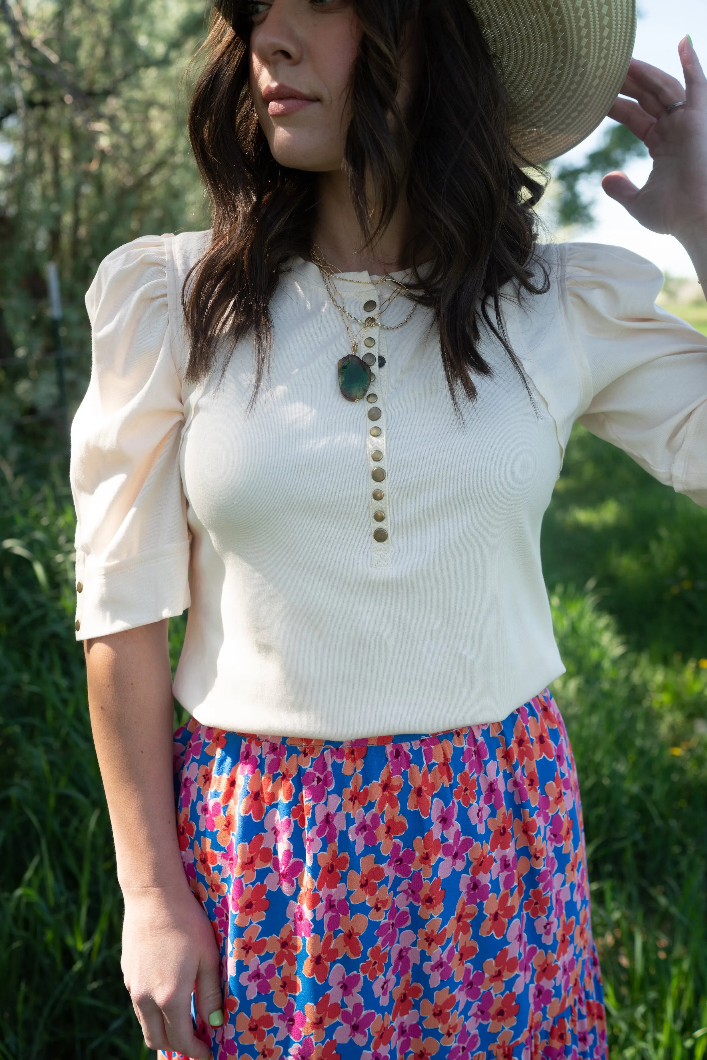 Louisa Top | Cream