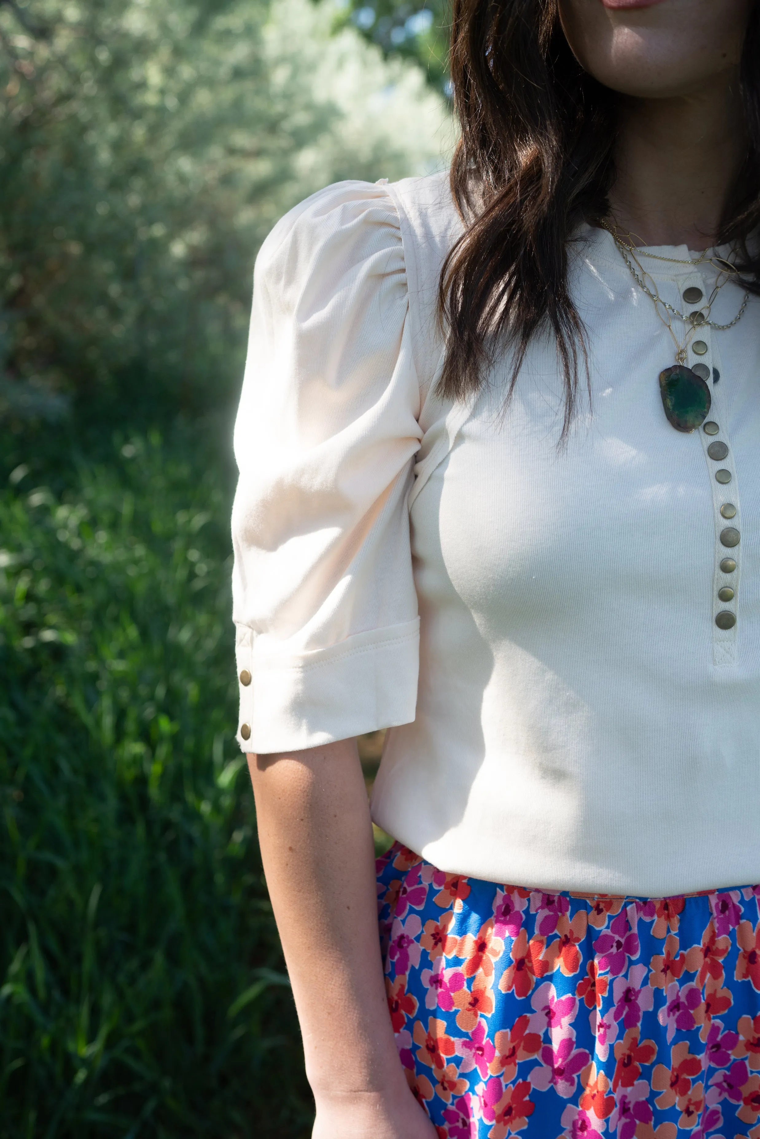 Louisa Top | Cream