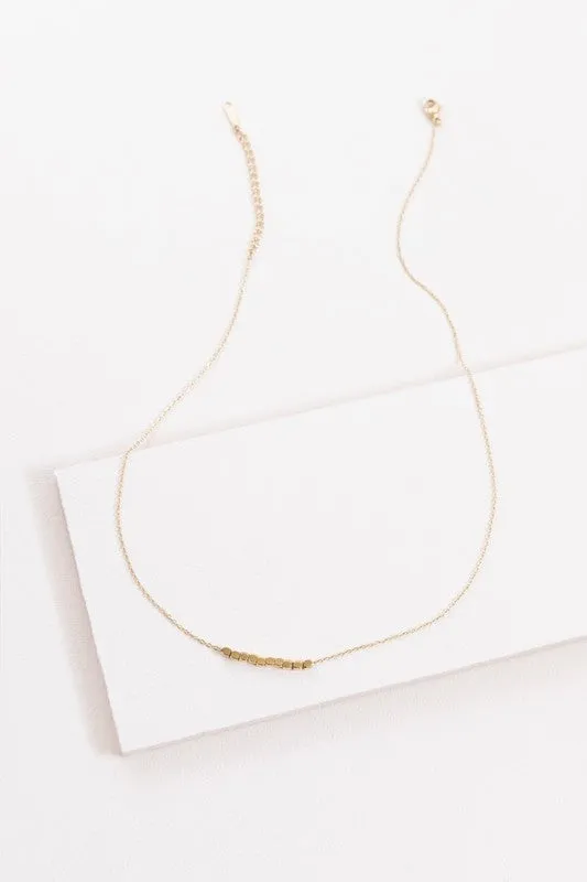 Lovoda Cubed Necklace 14K