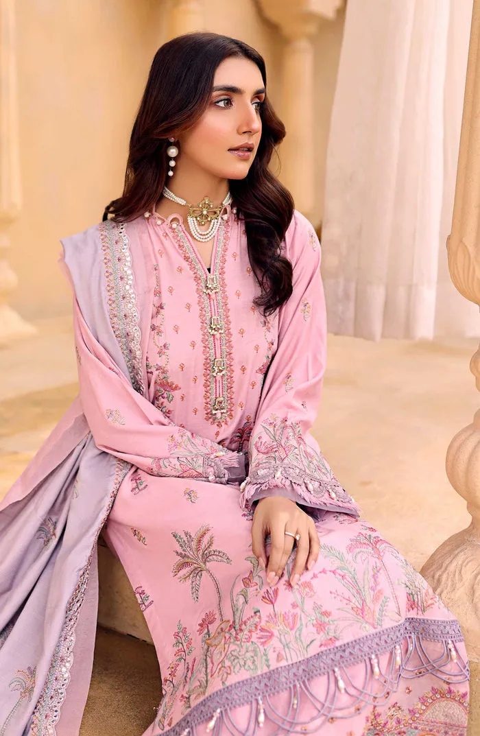 Luxury Tea Pink Embroidered Pakistani Salwar Kameez Dupatta Salwar Suit