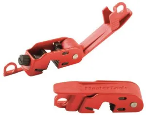 Master Lock® Grip Tight™ Circuit Breaker Lockouts, For Std. Single/Double, 493B