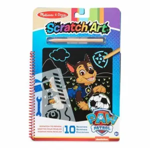 Melissa & Doug PAW Patrol Scratch Art Pad - Chase