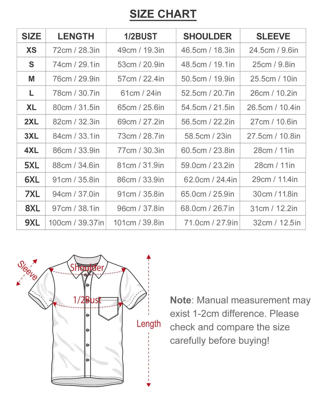 Men's Music-Themed Short Sleeve Shirt