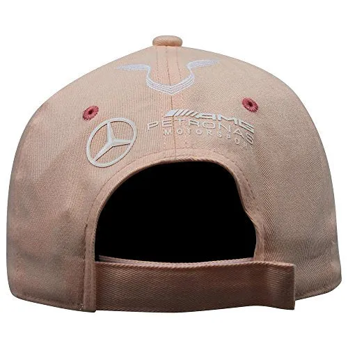 Mercedes Benz F1 Special Edition Lewis Hamilton 2018 Monaco Pink Hat