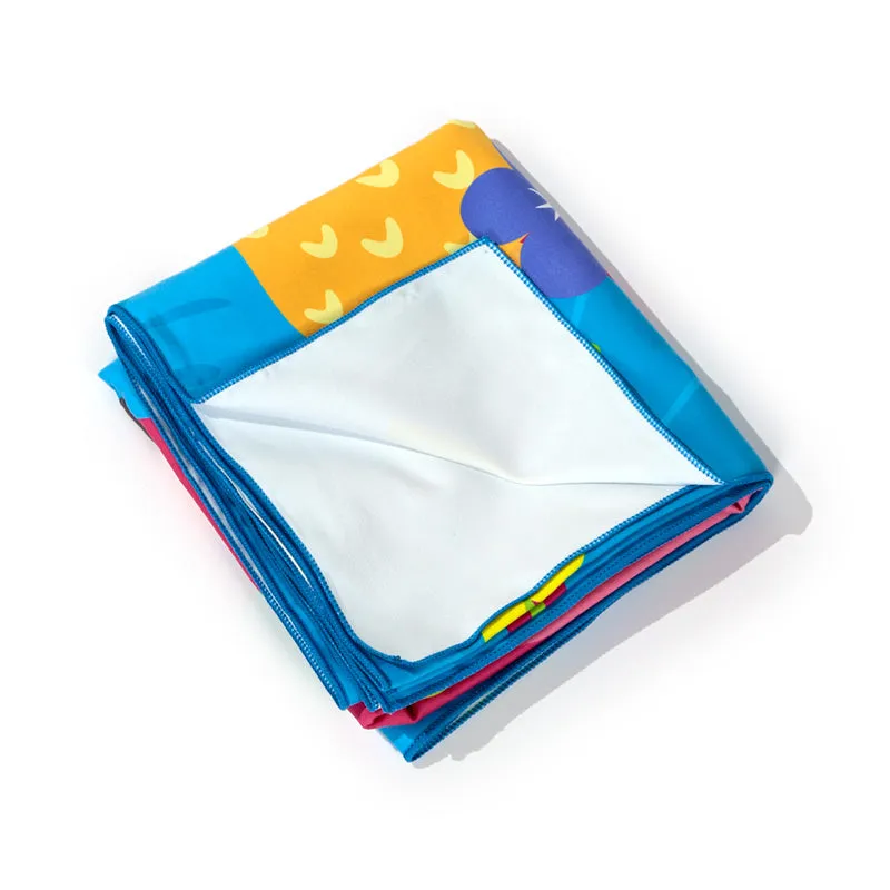 Microfibre Beach Towel - Flamingo Club Tropicana