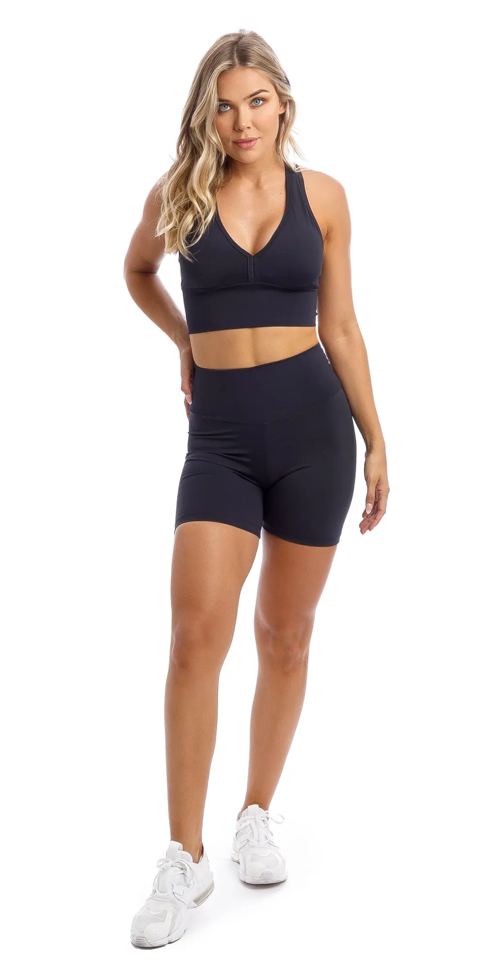 Midnight Body Luxe Scrunch Bum Midi Shorts