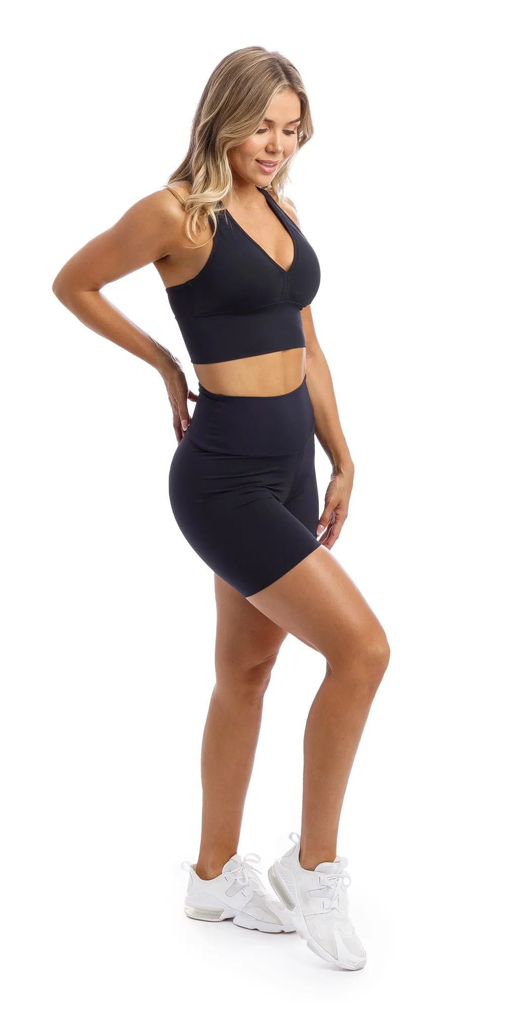 Midnight Body Luxe Scrunch Bum Midi Shorts