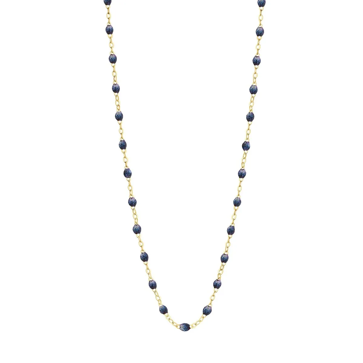 MIDNIGHT GIGI CLASSIC NECKLACE 18 INCH-18K YELLOW GOLD