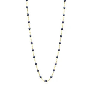 MIDNIGHT GIGI CLASSIC NECKLACE 18 INCH-18K YELLOW GOLD