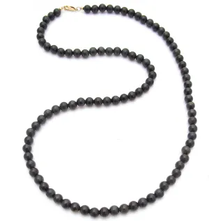 Mini Globe Tiger's Eye Necklace