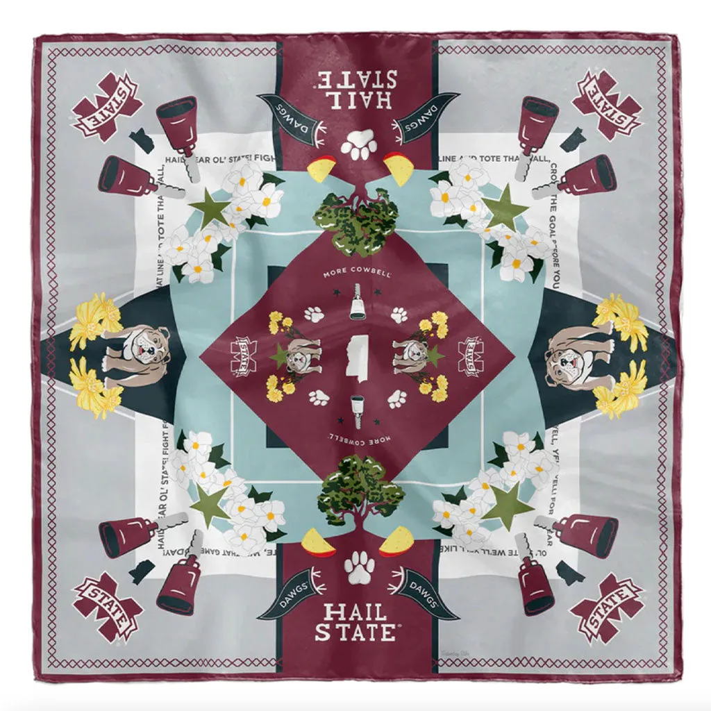 Mississippi State Bulldogs Saturday Scarf