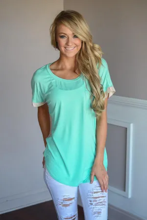 Mix It Up Top ~ Blue